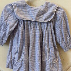 Baby Girl Morley gingham dress Purple